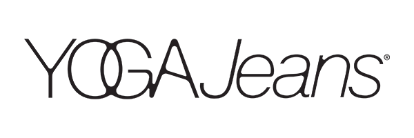 logo yoga jeans white