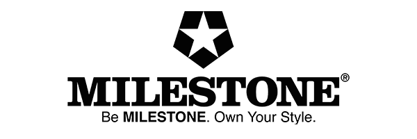 logo milestone white