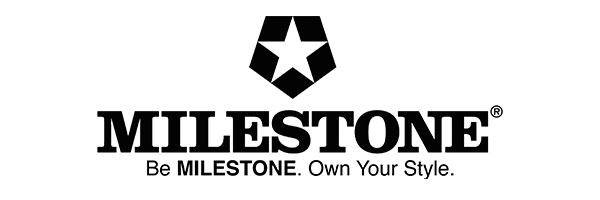 logo milestone white